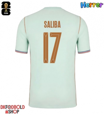 Frankrig William Saliba #17 Udebanetrøje VM 2026 Kort ærmer